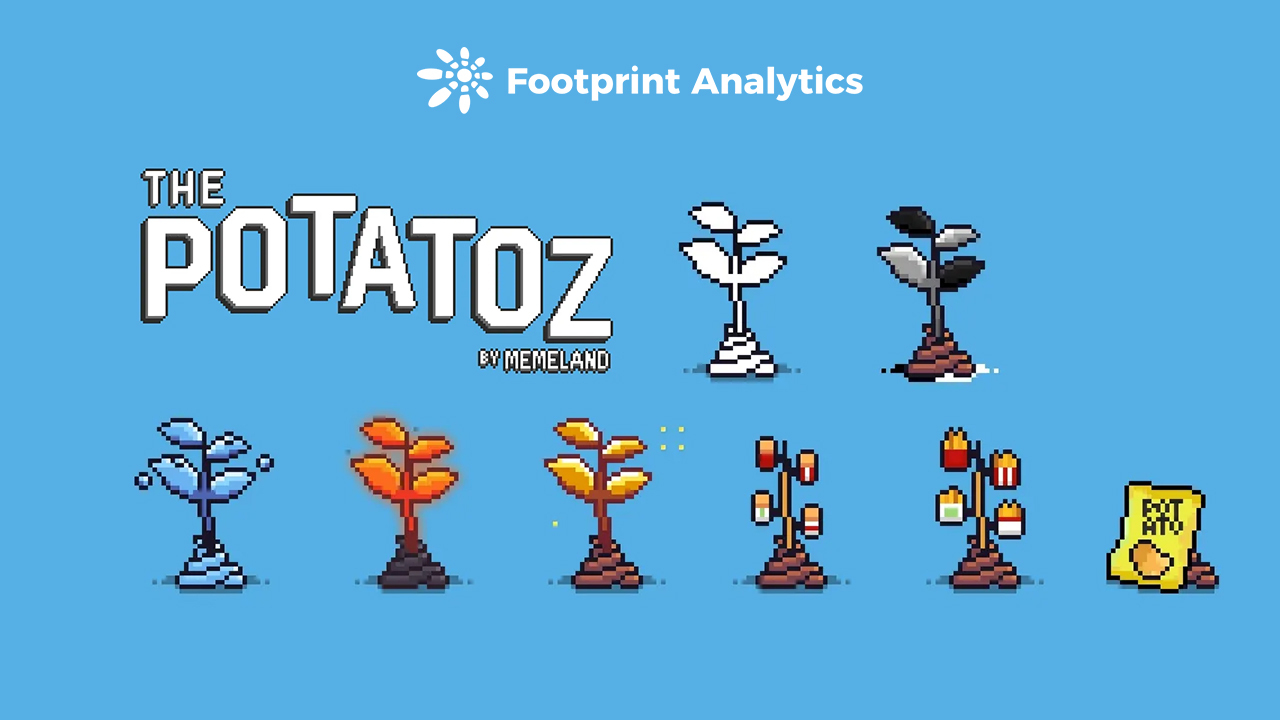 What is the Potatoz NFT collection? · Article Detail · Footprint Analytics  | Web3 Data Solution Provider with AI Technology.